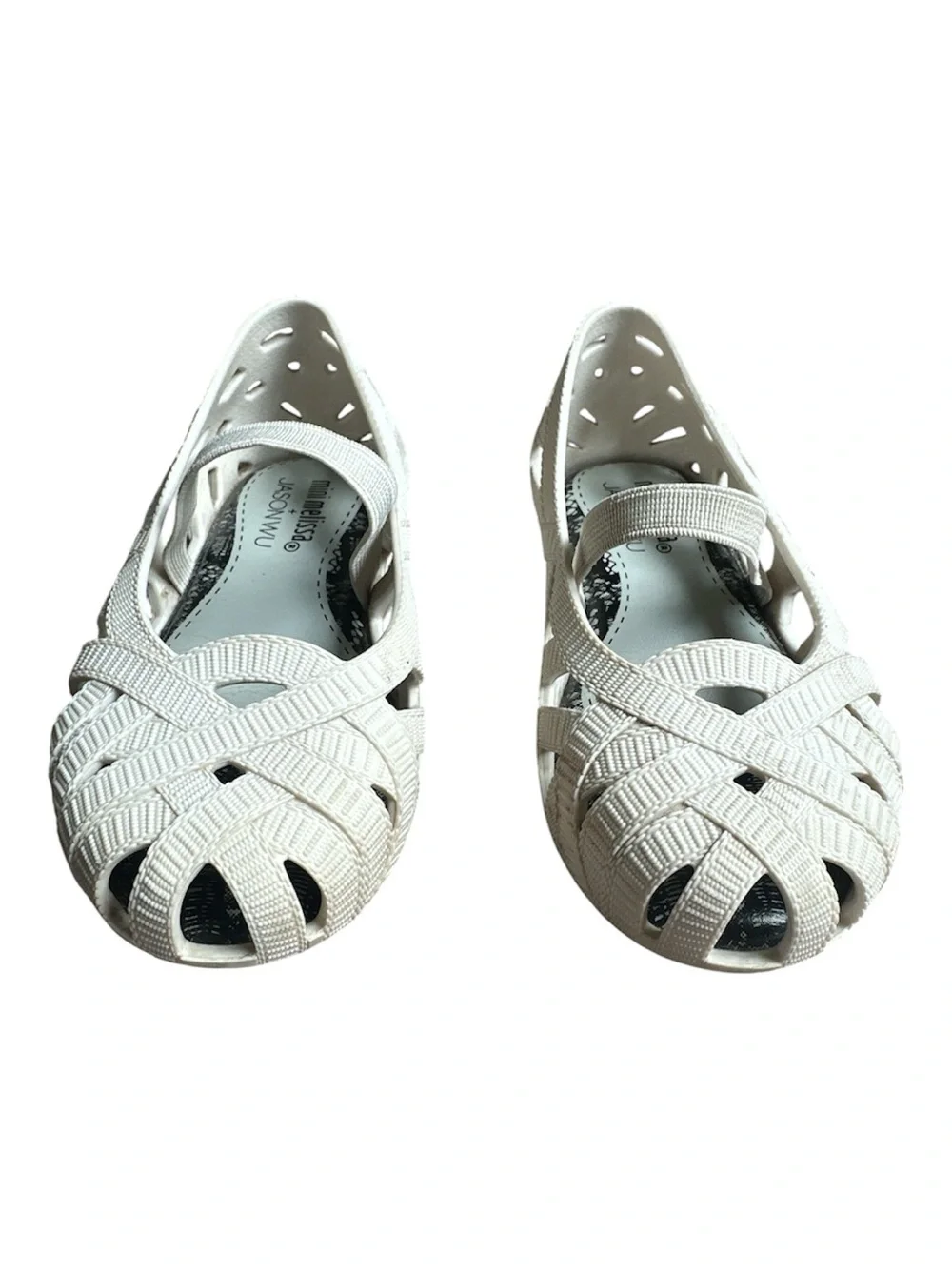 Mini Melissa + Jason Wu ballet flats